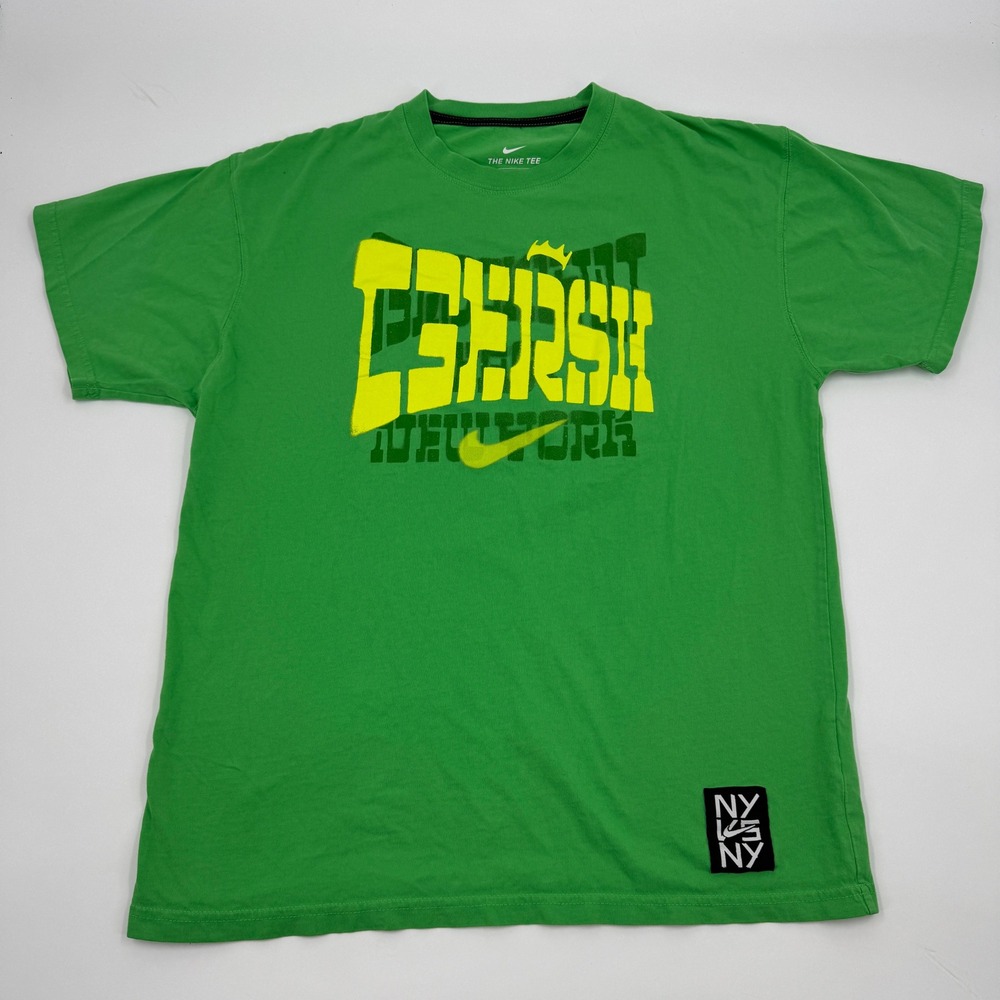 Nike Mens GERSH New York NY vs NY Graphic T-Shirt‎ Green CZ8984-362 Size M